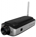 Tag- und Nachtsicht Profi-WLAN-Kamera mit 640 x 480 Pixeln Auflsung, 1/4“ Progressive Scan CCD-Sensor von Sony , 2,9 - 8,2 mm Vario-Objektiv und IR-Sperrfilter