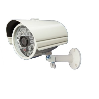 Hochauflsende 2 Megapixel Full-HD Outdoor-IP-Kamera fr den Einsatz bei Tag und Nacht, mit 20 m Infrarot-Nachtsicht, Triple-Encoder (H264, MPEG4, MJPEG), Power-over-Ethernet & 4,0 mm-Objektiv